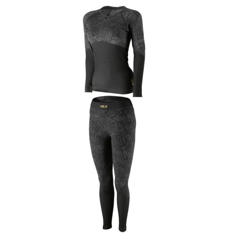 BIELIZNA TERMOAKTYWNA CZARNA DAMSKA ZESTAW L/XL ROSA BIELIZNA TERMOAKTYWNA CZARNA DAMSKA ZESTAW L/XL ROSA