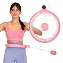 PINK HULA HOP Z OBCIĄŻNIKIEM + LICZNIK