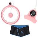 PINK HULA HOP Z OBCIĄŻNIKIEM + LICZNIK