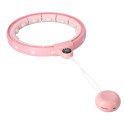 PINK HULA HOP Z OBCIĄŻNIKIEM + LICZNIK