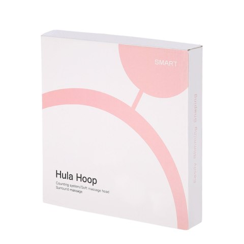 PINK HULA HOP Z OBCIĄŻNIKIEM + LICZNIK PINK HULA HOP Z OBCIĄŻNIKIEM + LICZNIK