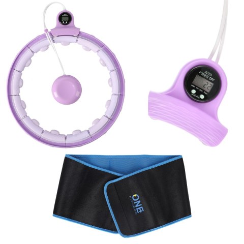 VIOLET HULA HOP Z OBCIĄŻNIKIEM + LICZNIK VIOLET HULA HOP Z OBCIĄŻNIKIEM + LICZNIK