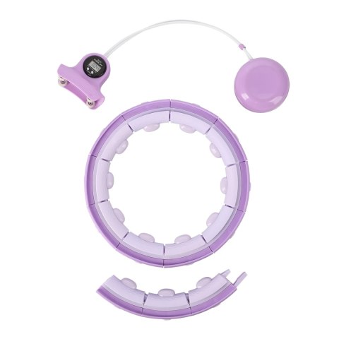 VIOLET HULA HOP Z OBCIĄŻNIKIEM + LICZNIK VIOLET HULA HOP Z OBCIĄŻNIKIEM + LICZNIK