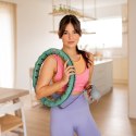 GREEN HULA HOP Z OBCIĄŻNIKIEM I LICZNIKIEM