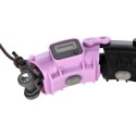 VIOLET/BLACK HULA HOP Z OBCIĄŻNIKIEM I LICZNIKIEM
