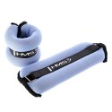 OB04 BLUE OBCIĄŻNIKI NA RĘCE I NOGI 2 x 1KG HMS HMS