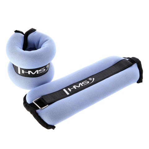 OB04 BLUE OBCIĄŻNIKI NA RĘCE I NOGI 2 x 1KG HMS HMS OB04 BLUE OBCIĄŻNIKI NA RĘCE I NOGI 2 x 1KG HMS HMS