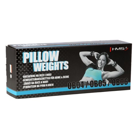 OB04 BLUE OBCIĄŻNIKI NA RĘCE I NOGI 2 x 1KG HMS HMS OB04 BLUE OBCIĄŻNIKI NA RĘCE I NOGI 2 x 1KG HMS HMS