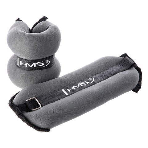 OB05 GRAY OBCIĄŻNIKI NA RĘCE I NOGI 2 x 2 KG HMS HMS OB05 GRAY OBCIĄŻNIKI NA RĘCE I NOGI 2 x 2 KG HMS HMS