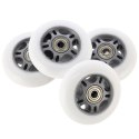 PU 80x24 82A BIAŁE (4 szt.) + ABEC-7 (8 szt.) ZESTAW STOCK NILS EXTREME PU 80x24 82A BIAŁE (4 szt.) + ABEC-7 (8 szt.) ZESTAW STOCK NILS EXTREME