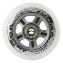 PU 84x24 82A BIAŁE (4 szt.) + ABEC-7 (8 szt.) ZESTAW STOCK NILS EXTREME