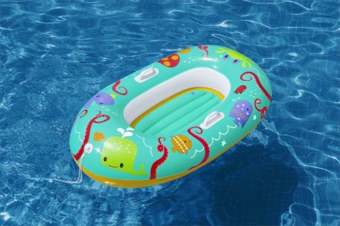Bestway 34009 Łódka do pływania Rybki 1.19m x 79cm Bestway 34009 Łódka do pływania Rybki 1.19m x 79cm