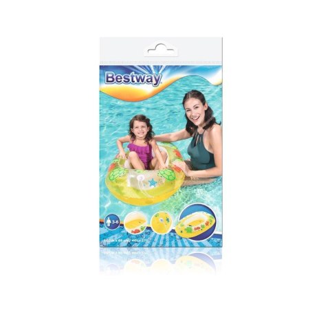 Bestway 34037 Łódka do pływania Żółta 1.02m x 69cm Bestway 34037 Łódka do pływania Żółta 1.02m x 69cm