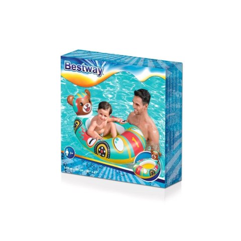 Bestway 34170 Łódka Miś do pływania 1.09m x 69cm Bestway 34170 Łódka Miś do pływania 1.09m x 69cm