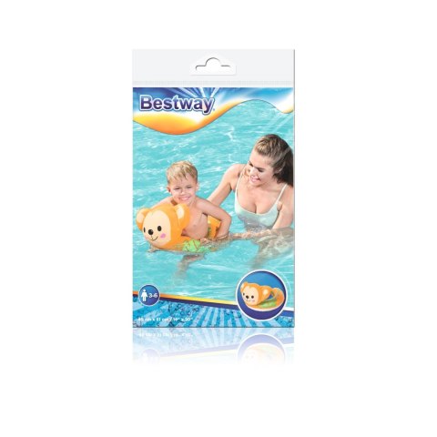 Bestway Kółko do pływania Małpka 45cm x 51cm Bestway Kółko do pływania Małpka 45cm x 51cm