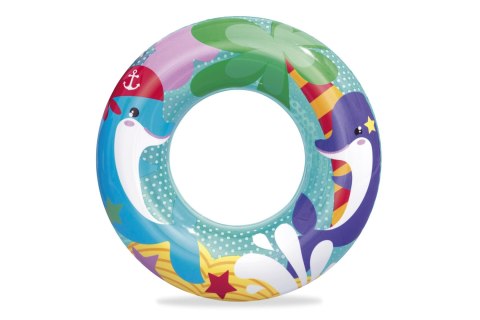 Bestway 36113 Kółko do pływania Delfinki 51cm Bestway 36113 Kółko do pływania Delfinki 51cm