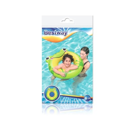 Bestway 36351 Kółko do pływania Żaba 85cm x 76cm Bestway 36351 Kółko do pływania Żaba 85cm x 76cm