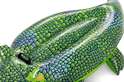 Bestway 41477 Dmuchany Krokodyl do pływania z uchwytem 1.52m x 71cm Bestway 41477 Dmuchany Krokodyl do pływania z uchwytem 1.52m x 71cm