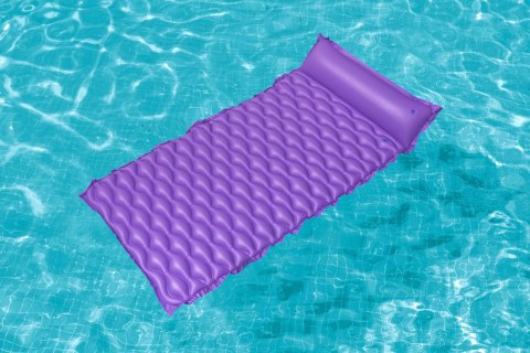 Bestway 44020 Dmuchany materac plażowy zwijany Fioletowy 2.13m x 86cm Bestway 44020 Dmuchany materac plażowy zwijany Fioletowy 2.13m x 86cm