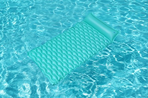 Bestway 44020 Dmuchany materac plażowy zwijany Miętowy 2.13m x 86cm Bestway 44020 Dmuchany materac plażowy zwijany Miętowy 2.13m x 86cm