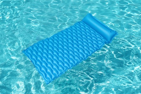 Bestway 44020 Dmuchany materac plażowy zwijany Niebieski 2.13m x 86cm Bestway 44020 Dmuchany materac plażowy zwijany Niebieski 2.13m x 86cm