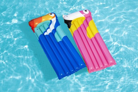 Bestway 44021 Materac do pływania Ptak tropikalny Różowy 1.83m x 76cm Bestway 44021 Materac do pływania Ptak tropikalny Różowy 1.83m x 76cm