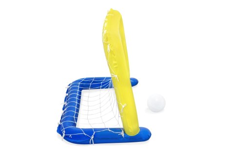 Bestway 52123 Zestaw pływający do gry Bramka i Piłka 1.42m x 76cm Bestway 52123 Zestaw pływający do gry Bramka i Piłka 1.42m x 76cm