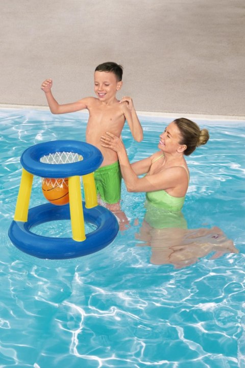 Bestway 52418 Zestaw pływający do gry Kosz i Piłka 61cm Bestway 52418 Zestaw pływający do gry Kosz i Piłka 61cm