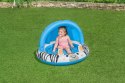 Bestway 52559 Basenik dmuchany z daszkiem i pompowanym dnem Zebra 97cm x 66cm