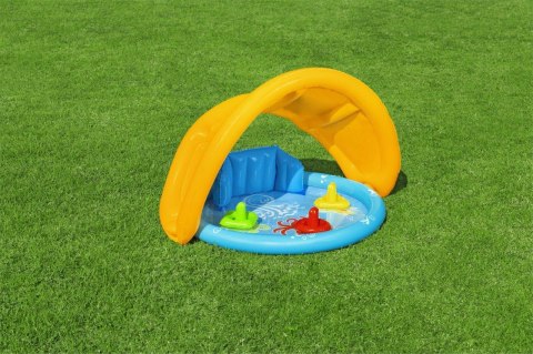 Bestway 52568 Basenik dmuchany z daszkiem, oparciem i sorterem 1.15m x 89cm x 76cm Bestway 52568 Basenik dmuchany z daszkiem, oparciem i sorterem 1.15m x 89cm x 76cm
