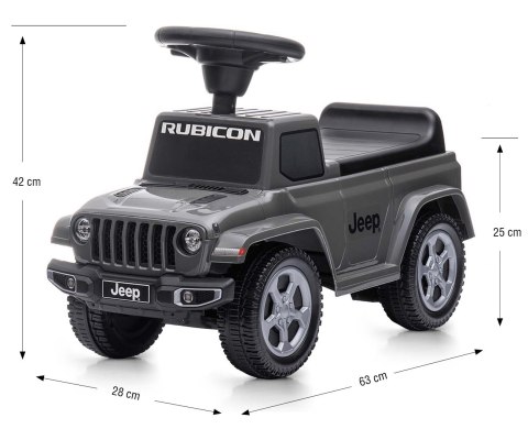 Pojazd Jeep Rubicon Gladiator Grey Pojazd Jeep Rubicon Gladiator Grey