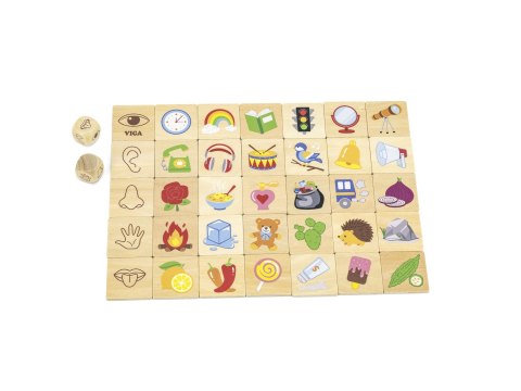 Viga 44507 Puzzle - zestaw do nauki zmysłów Viga 44507 Puzzle - zestaw do nauki zmysłów