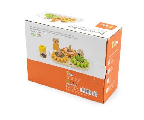 Viga 44690 Sorter kształtów z zębatkami Viga 44690 Sorter kształtów z zębatkami