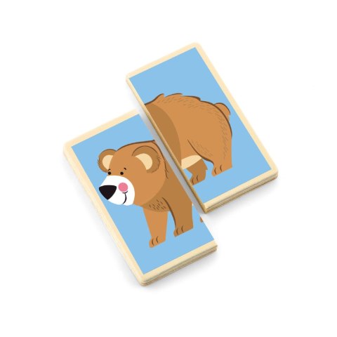 Viga 50842 Puzzle dopasowanka - dzikie zwierzęta Viga 50842 Puzzle dopasowanka - dzikie zwierzęta