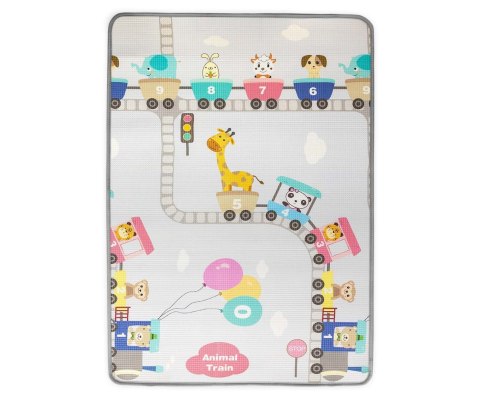 Mata piankowa zwijana Kinder Trains Mata piankowa zwijana Kinder Trains