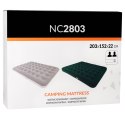 NC2803 MATERAC KEMPINGOWY 203X152X22 CM BEŻOWY NILS CAMP