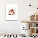 Obraz do pokoju dziecka, Śpiąca Kapibara - 60x90