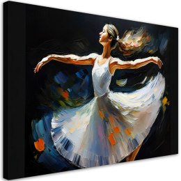 Obraz na płótnie, Baletnica Kobieta Taniec - 60x40