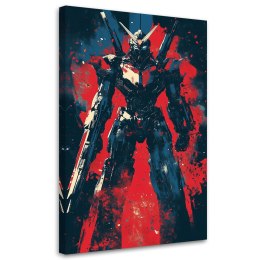 Obraz na płótnie, Robot Mech Abstrakcja - 40x60