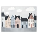 Fototapeta do pokoju dziecka, Kolorowe domy miasto - 150x105
