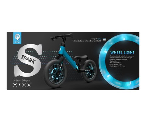 Qplay Rowerek Biegowy Spark Blue Qplay Rowerek Biegowy Spark Blue