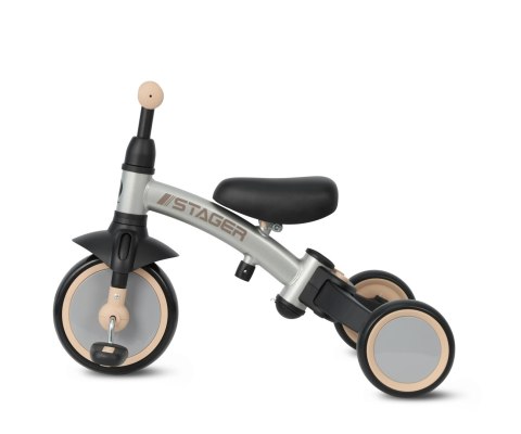 Qplay Rowerek Trójkołowy Stager 3w1 Silver Qplay Rowerek Trójkołowy Stager 3w1 Silver