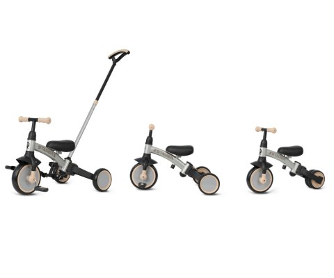 Qplay Rowerek Trójkołowy Stager 3w1 Silver Qplay Rowerek Trójkołowy Stager 3w1 Silver