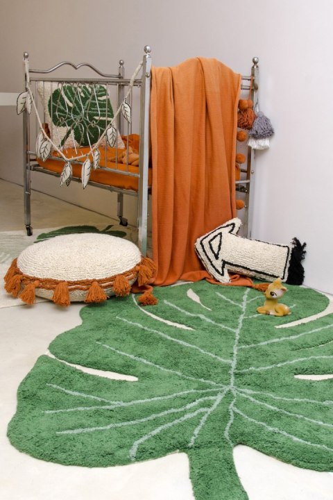 Lorena Canals Dywan bawełniany Monstera Leaf 120 x 160 cm Lorena Canals Dywan bawełniany Monstera Leaf 120 x 160 cm