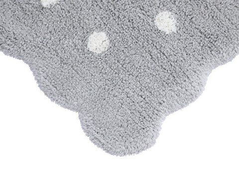 Dywan Bawełniany Mini Biscuit Pearl Grey 70x100 cm Lorena Canals Dywan Bawełniany Mini Biscuit Pearl Grey 70x100 cm Lorena Canals