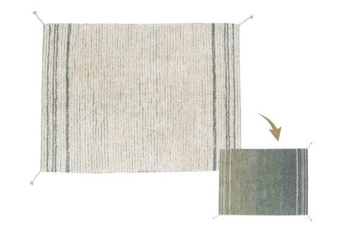 Dywan Bawełniany Twin Vintage Blue 120x160 cm Lorena Canals Dywan Bawełniany Twin Vintage Blue 120x160 cm Lorena Canals