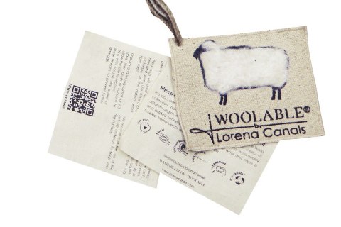 Dywan wełniany Woolly White 75x110 cm Lorena Canals Dywan wełniany Woolly White 75x110 cm Lorena Canals