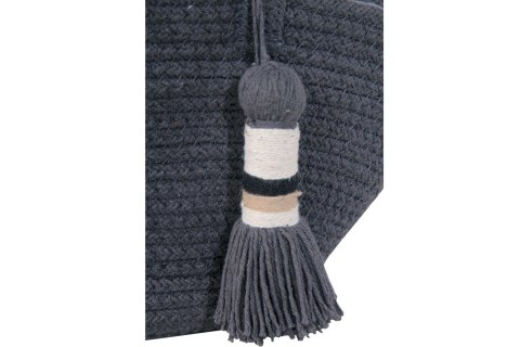 Lorena Canals Kosz dekoracyjny Cistell Dark Grey Small Lorena Canals Kosz dekoracyjny Cistell Dark Grey Small