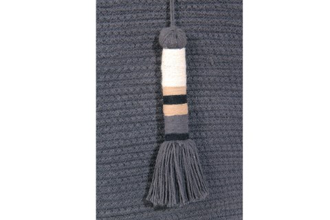 Lorena Canals Kosz dekoracyjny Cistell Dark Grey Small Lorena Canals Kosz dekoracyjny Cistell Dark Grey Small