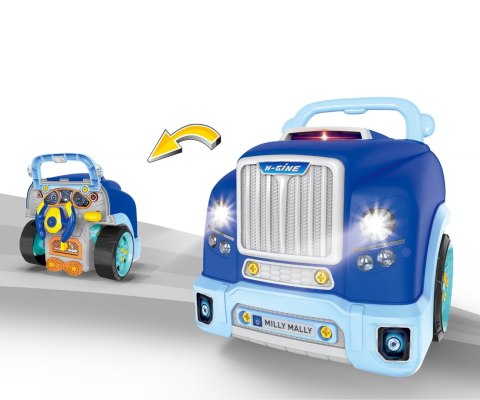 Milly Mally Silnik rozkręcalny N-gine Blue Milly Mally Silnik rozkręcalny N-gine Blue